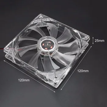 CPU Cooler Cooling Fan Five Colors Light PC Computer Fans Quad 4 LED Light 120mm Case Fan Mod Quiet Molex Connector
CPU Cooler Cooling Fan Five Colors Light PC Computer Fans Quad 4 LED Light 120mm Case Fan Mod Quiet Molex Connector