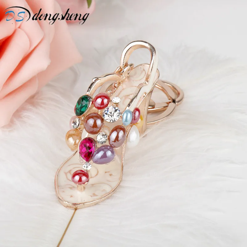 dongsheng Fashion Jewelry Bohemia Keychain Beautiful Summer High Heel Shoe Keychain Colorful Beads Rhinestones Keyrings-50
dongsheng Fashion Jewelry Bohemia Keychain Beautiful Summer High Heel Shoe Keychain Colorful Beads Rhinestones Keyrings-50