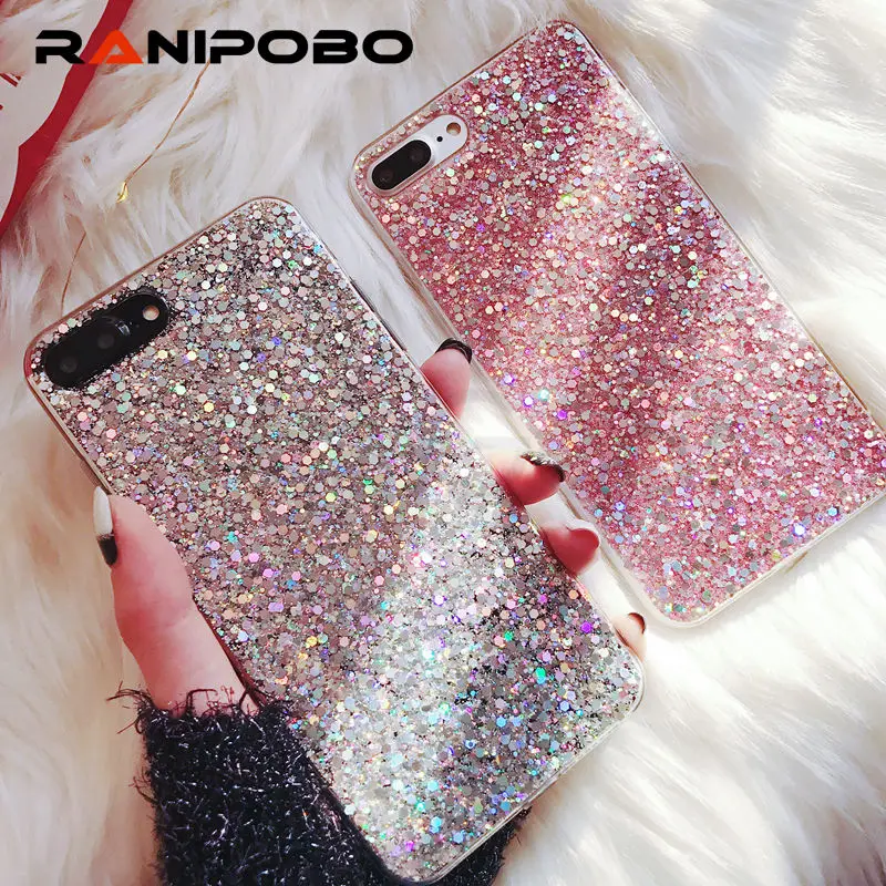 Bling Glitter Phone Case for iPhone X XS 5 5S SE 6 6S Plus 7 7Plus 8 8Plus Silicon Crystal Sequins Soft TPU Cover Fundas
Bling Glitter Phone Case for iPhone X XS 5 5S SE 6 6S Plus 7 7Plus 8 8Plus Silicon Crystal Sequins Soft TPU Cover Fundas