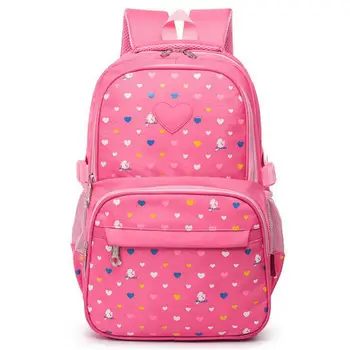 2019 New Fashion Heart Print Children School Backpack for Teenager Girls nylon school bags Kid lightweight backpacks mochila
2019 New Fashion Heart Print Children School Backpack for Teenager Girls nylon school bags Kid lightweight backpacks mochila