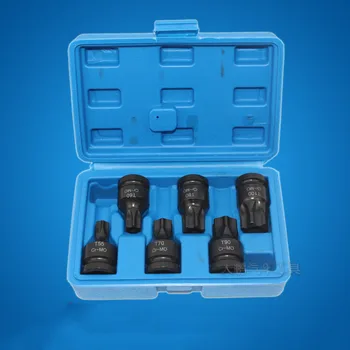 6pcs hollow plum blossom sleeve bit T55 T60 T70 T80 T90 T100 Star Plum Blossom Wrench auto repair special star batch tool
6pcs hollow plum blossom sleeve bit T55 T60 T70 T80 T90 T100 Star Plum Blossom Wrench auto repair special star batch tool