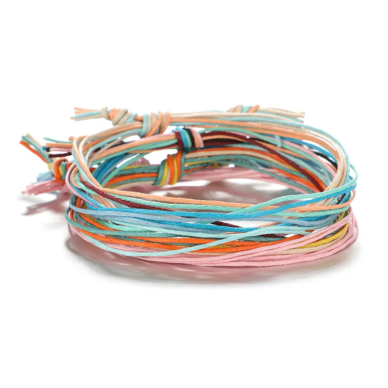 High Quality 1set=6 pcs Colorful Rope Bracelets Set for Women Boho String Adjustable Bracelet Party Jewelry Valentine's gifts
High Quality 1set=6 pcs Colorful Rope Bracelets Set for Women Boho String Adjustable Bracelet Party Jewelry Valentine's gifts