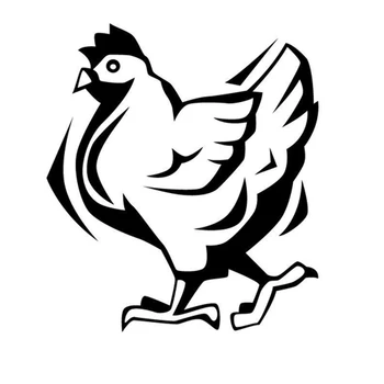 10.6X12CM Farm Cartoon Chicken Fun Vinyl Decal Black Silver Car Sticker Car-styling S6-2610
10.6X12CM Farm Cartoon Chicken Fun Vinyl Decal Black Silver Car Sticker Car-styling S6-2610
