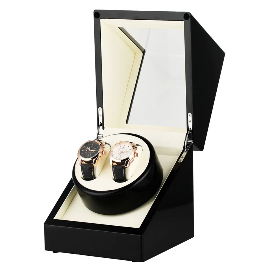 18*18*20 cm Black 2+0 Watch Winder Automatic Mechanical Watch Silent Motor Box Luxury Winding Boxes US/UK/AU/EU Plug
18*18*20 cm Black 2+0 Watch Winder Automatic Mechanical Watch Silent Motor Box Luxury Winding Boxes US/UK/AU/EU Plug