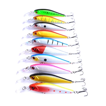 100pcs 10.5cm 9.5g 6#hooks plastic minnow fishing lures bass wobbler carp trout perch peche fishing baits pesca fishing tackles
100pcs 10.5cm 9.5g 6#hooks plastic minnow fishing lures bass wobbler carp trout perch peche fishing baits pesca fishing tackles