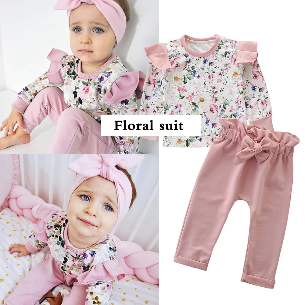 Scsech New Kids Girls Autumn Suit Floral Long Sleeve Small Sweater Suit + Headwear Set Fashion Wild Children Clothing SW21
Scsech New Kids Girls Autumn Suit Floral Long Sleeve Small Sweater Suit + Headwear Set Fashion Wild Children Clothing SW21