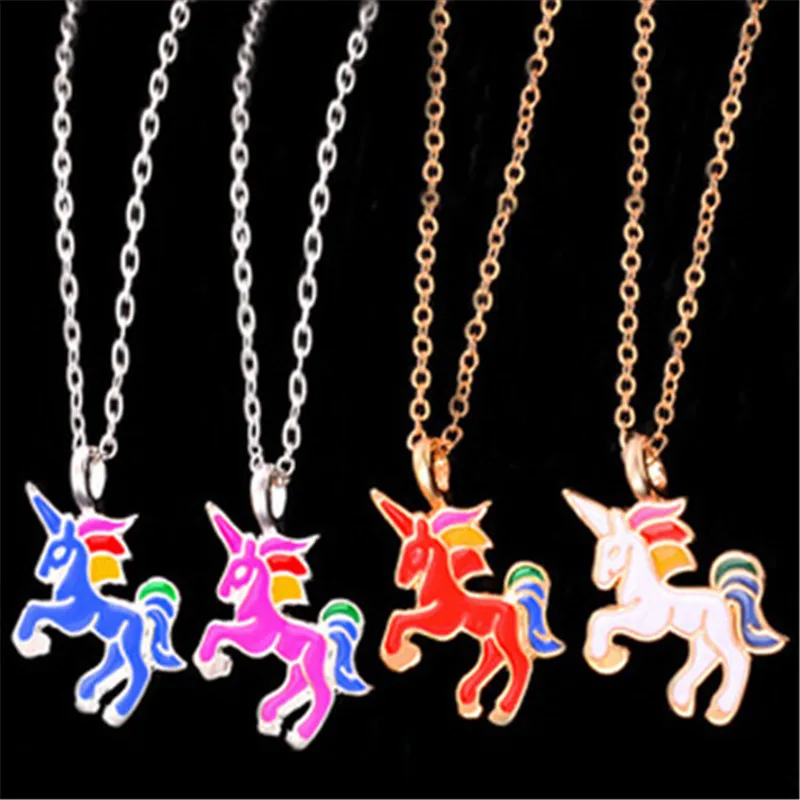 Necklace For Girls Children Kids Enamel Cartoon Horse jewelry accessories Women Animal Necklace Pendant Unicorn Party
Necklace For Girls Children Kids Enamel Cartoon Horse jewelry accessories Women Animal Necklace Pendant Unicorn Party