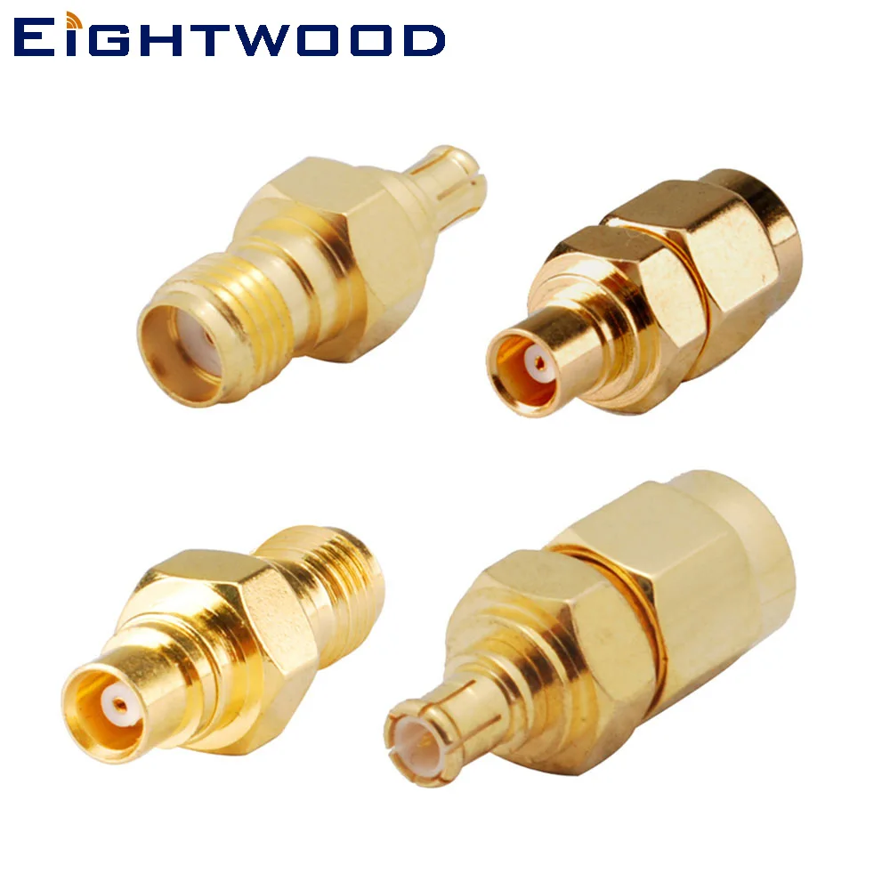 Eightwood MCX to SMA RF Coaxial Connector Adapter Kit for DAB/DAB+ Car Radio Antenna Aerial for Clarity CDAB7-AUTO
Eightwood MCX to SMA RF Coaxial Connector Adapter Kit for DAB/DAB+ Car Radio Antenna Aerial for Clarity CDAB7-AUTO