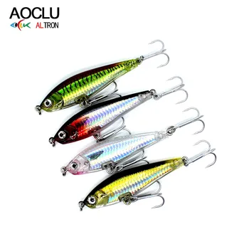 AOCLU wobbler 4pcs/lot Super Quality lure 4 Colors 7cm 8.5g Hard Bait Pencil Stick Fishing lures Fresh Salt Sinking Deepwater
AOCLU wobbler 4pcs/lot Super Quality lure 4 Colors 7cm 8.5g Hard Bait Pencil Stick Fishing lures Fresh Salt Sinking Deepwater