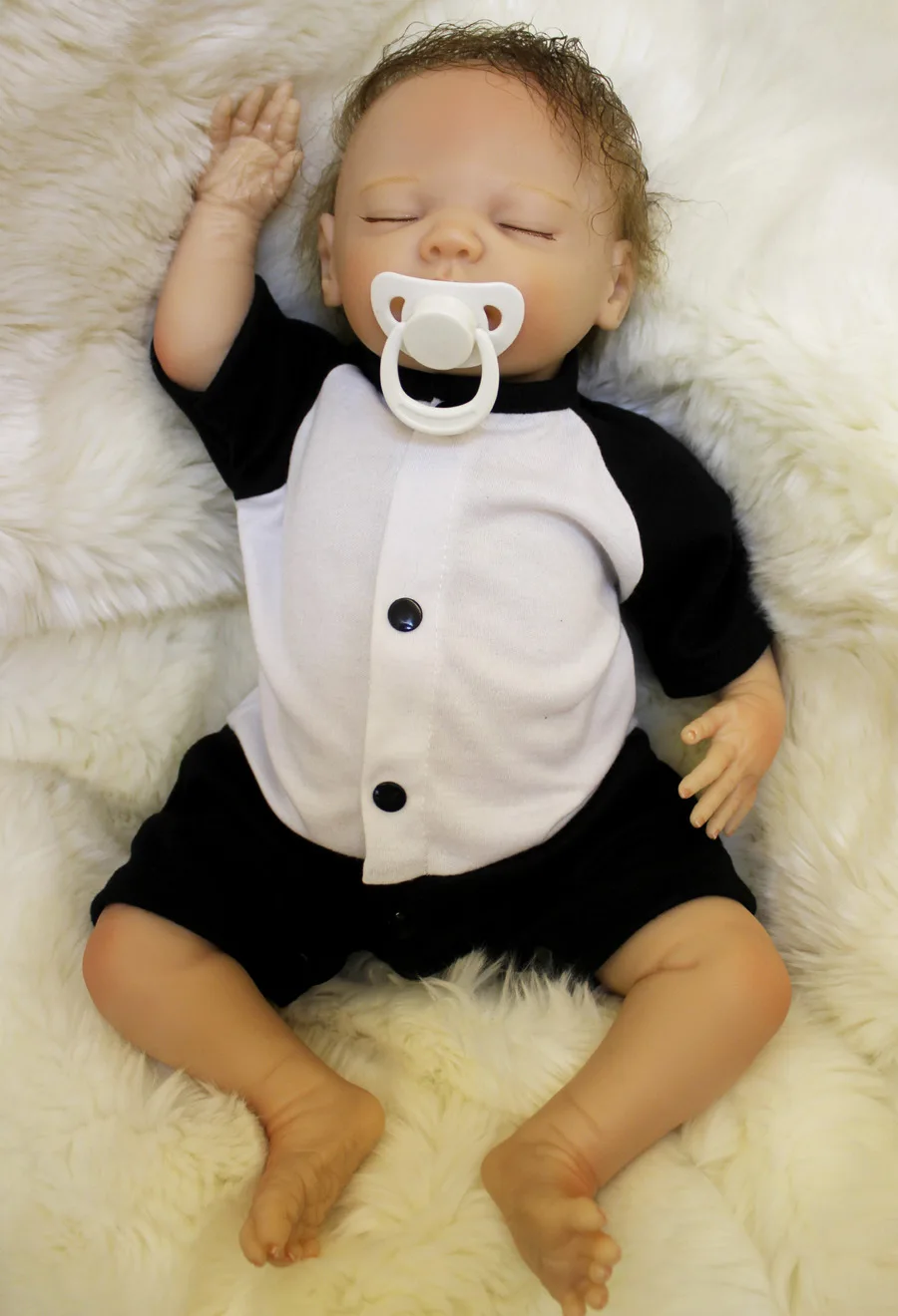 Kawaii 22inch twins doll reborn 55cm baby reborn realistic living doll for kids Birthday gift
Kawaii 22inch twins doll reborn 55cm baby reborn realistic living doll for kids Birthday gift