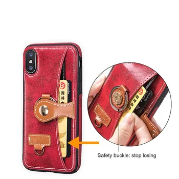 2018 Multi -Funtion Card Slot Holder Stand Cover For iphone X Retro Leather Shockproof Protective Back Case Fundas
2018 Multi -Funtion Card Slot Holder Stand Cover For iphone X Retro Leather Shockproof Protective Back Case Fundas