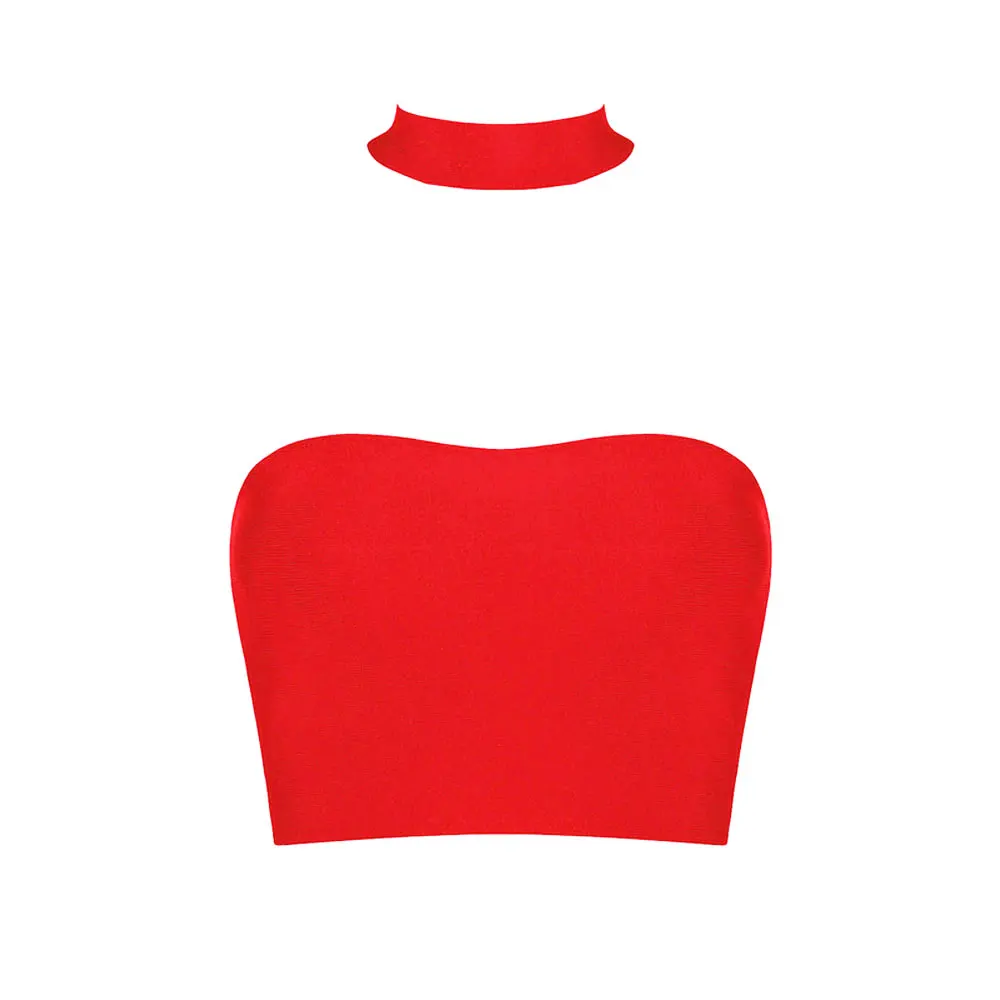 2018 newestc celebrity club party red halter bandage fashion sexy rayon crop top
2018 newestc celebrity club party red halter bandage fashion sexy rayon crop top
