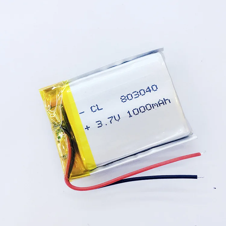 Dinto 1pc 803040 083040 1000mAh 3.7V Li-po Battery Lithium Polymer Batteries for MP3 MP4 MP5 Bluetooth GPS PSP Toy Model
Dinto 1pc 803040 083040 1000mAh 3.7V Li-po Battery Lithium Polymer Batteries for MP3 MP4 MP5 Bluetooth GPS PSP Toy Model
