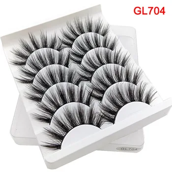 5 Pairs Pack 3D Thick And Soft Fake Eyelashes False Lashes Black Nature Fluffy Long Soft Reusable @ME88
5 Pairs Pack 3D Thick And Soft Fake Eyelashes False Lashes Black Nature Fluffy Long Soft Reusable @ME88