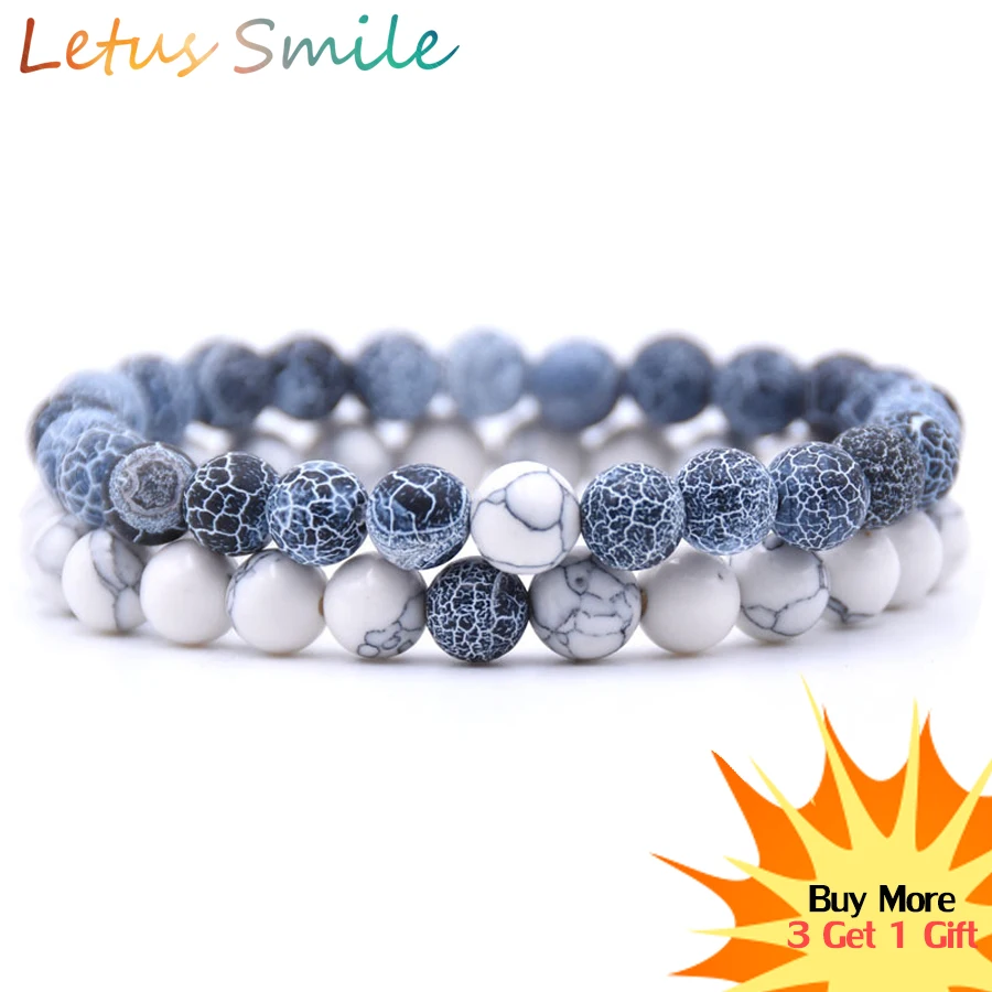 Chakra Weathered Agates Balance Strand Bracelets Women 8mm White Turquoises Nature Stone Healing Bracelet Fashion Beaded Jewelry
Chakra Weathered Agates Balance Strand Bracelets Women 8mm White Turquoises Nature Stone Healing Bracelet Fashion Beaded Jewelry