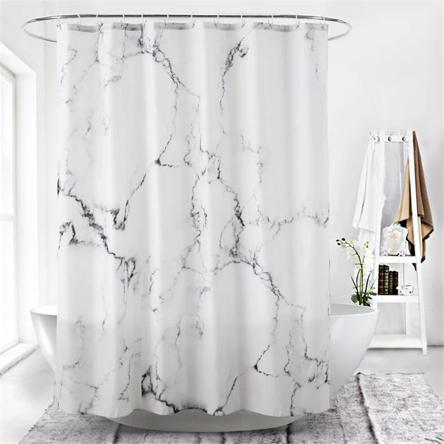 High end Marble printed shower curtain thick polyester cloth waterproof shower curtain partition bathroom curtain shower curtain
High end Marble printed shower curtain thick polyester cloth waterproof shower curtain partition bathroom curtain shower curtain