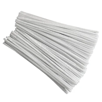 white 100 Pcs 30cm creation pipe cleaners Plush Stick Pipe Cleaners DIY Children Toys Doll Kids Handicraft Material Craft Supply
white 100 Pcs 30cm creation pipe cleaners Plush Stick Pipe Cleaners DIY Children Toys Doll Kids Handicraft Material Craft Supply