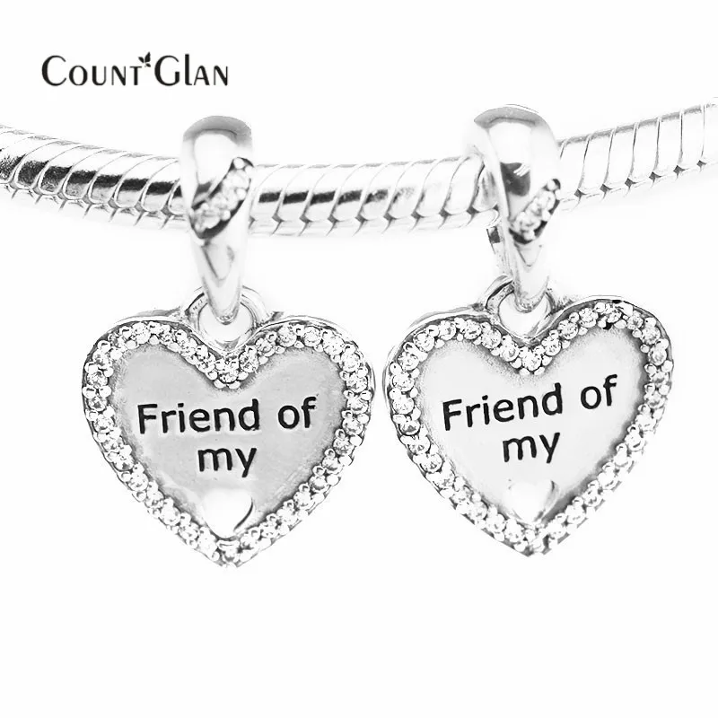 925 Sterling Silver Bead Charm Hearts of Friendship Pendant Beads Fit European Women Bracelet Bangle DIY Jewelry
925 Sterling Silver Bead Charm Hearts of Friendship Pendant Beads Fit European Women Bracelet Bangle DIY Jewelry