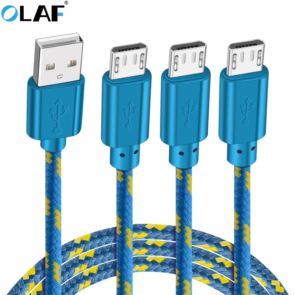 OLAF Micro USB Cable 5V 2A Fast Charging Phone Charger adapter Data Cable For Samsung Xiaomi Huawei SONY Android Charge Microusb
OLAF Micro USB Cable 5V 2A Fast Charging Phone Charger adapter Data Cable For Samsung Xiaomi Huawei SONY Android Charge Microusb
