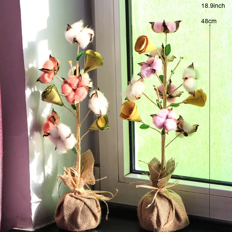 18.9" Artical Flowers Dried Wood Cotton Flower Party Wedding Decoration Home Decor Vase Flores Artificiales Craft Plants Flower
18.9" Artical Flowers Dried Wood Cotton Flower Party Wedding Decoration Home Decor Vase Flores Artificiales Craft Plants Flower