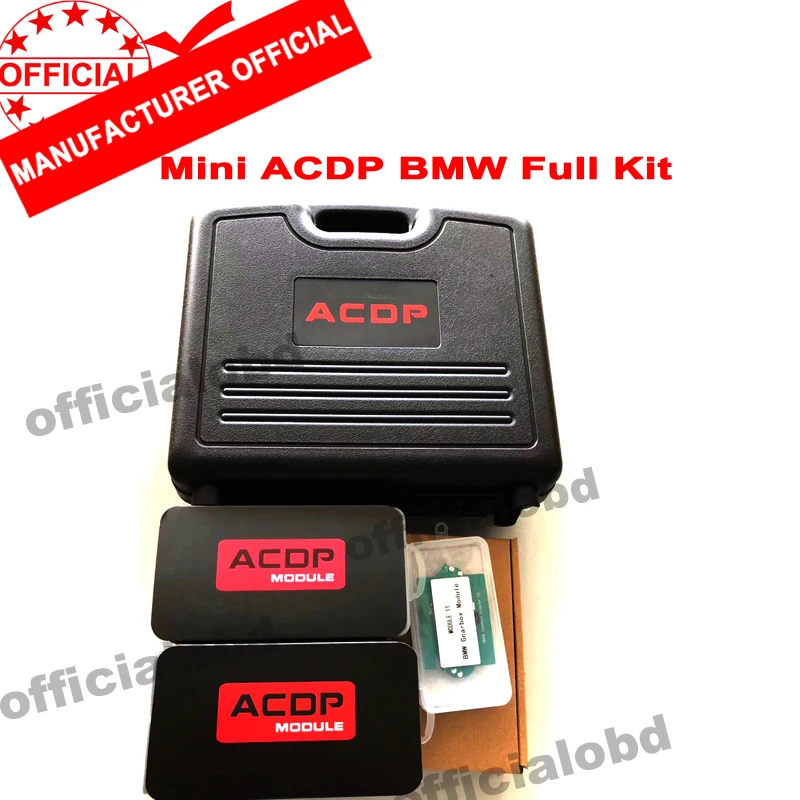 Yanhua Mini ACDP BMW Full Kit BMW Full Package 8 modules for BMW CAS1-CAS4/FEM/BDC Key Programming/Gearbox EGS ISN/Key Refresh
Yanhua Mini ACDP BMW Full Kit BMW Full Package 8 modules for BMW CAS1-CAS4/FEM/BDC Key Programming/Gearbox EGS ISN/Key Refresh