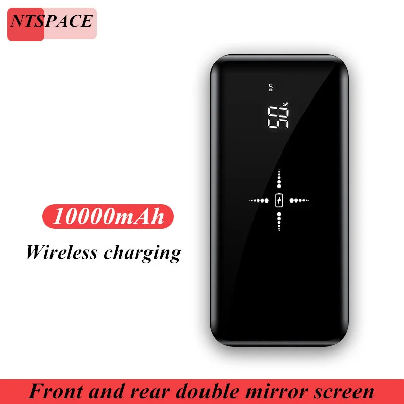 Q10 full screen wireless charging treasure 10000mAh dual USB + wireless charging For iPhone/samsung/Huawei/Xiaomi Power bank
Q10 full screen wireless charging treasure 10000mAh dual USB + wireless charging For iPhone/samsung/Huawei/Xiaomi Power bank
