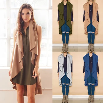 2020 New Brand Fashion Women Lady Sleeveless Coat Casual Knitted Vest Long New Outwear Cardigan Tops Casual Solid Color
2020 New Brand Fashion Women Lady Sleeveless Coat Casual Knitted Vest Long New Outwear Cardigan Tops Casual Solid Color