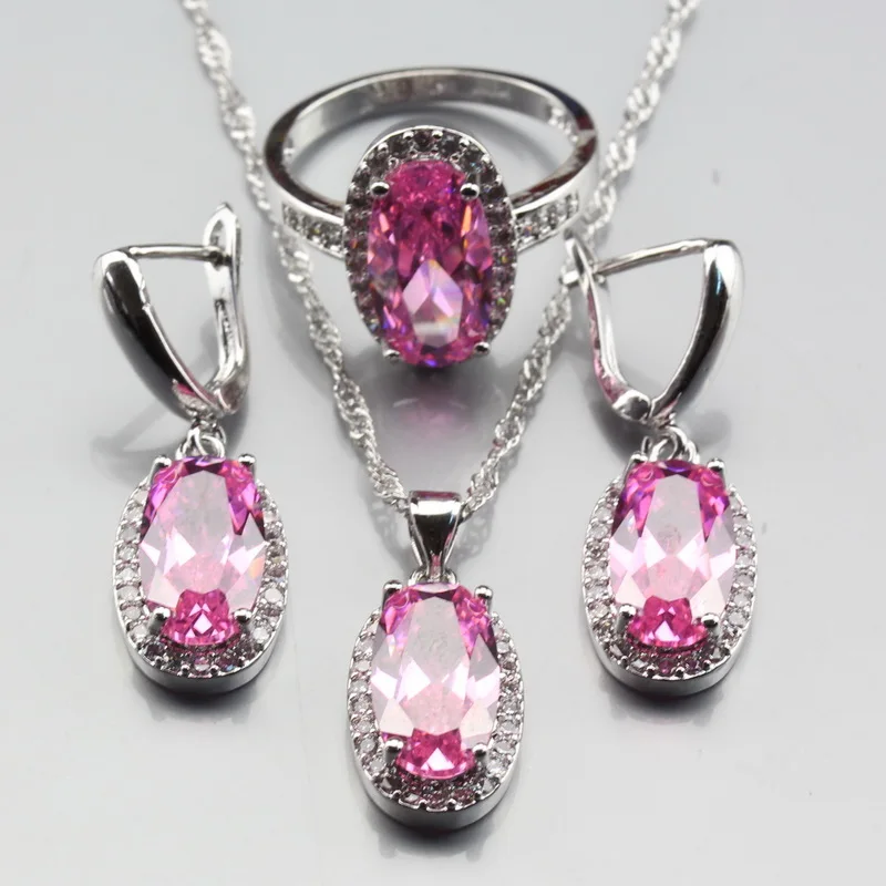 Manny Trinket 925 Silver lovely Wedding Pink Zircon Oval Jewelry Sets For Women Ring Size 6/7/8/9/10 JS400
Manny Trinket 925 Silver lovely Wedding Pink Zircon Oval Jewelry Sets For Women Ring Size 6/7/8/9/10 JS400