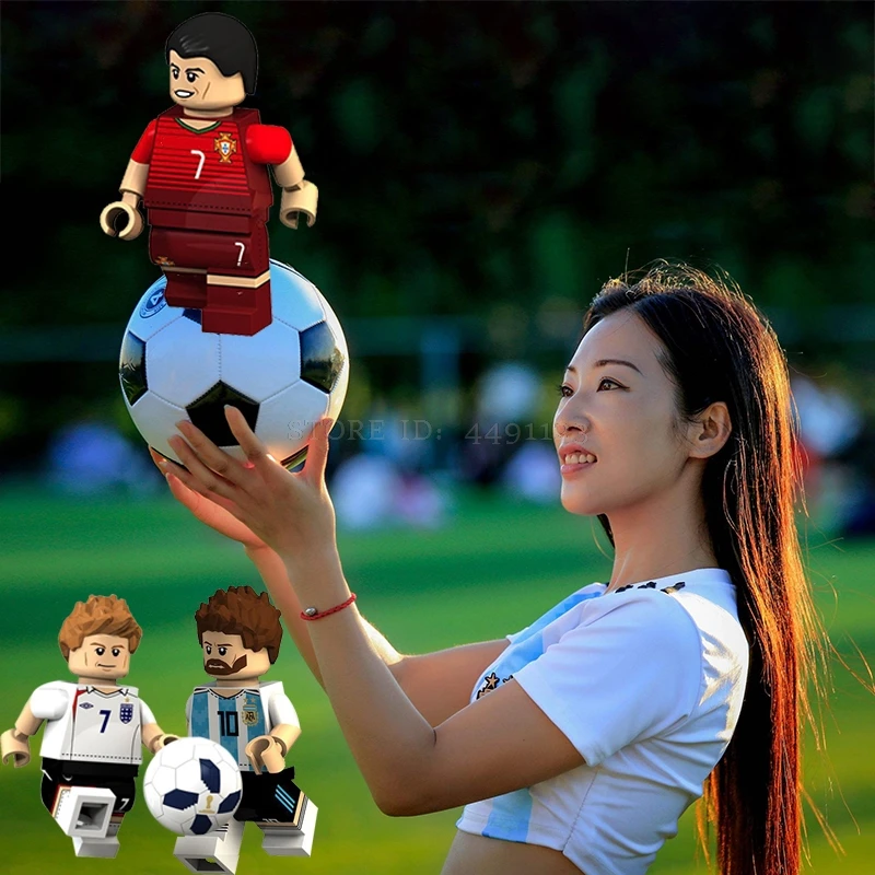 Game LEGOing Football Team Player Ronaldo Messi Neymar Ozil Pogba NBA Basketball Jardan Kobe Bryant James Curry Legoing Figures
Game LEGOing Football Team Player Ronaldo Messi Neymar Ozil Pogba NBA Basketball Jardan Kobe Bryant James Curry Legoing Figures
