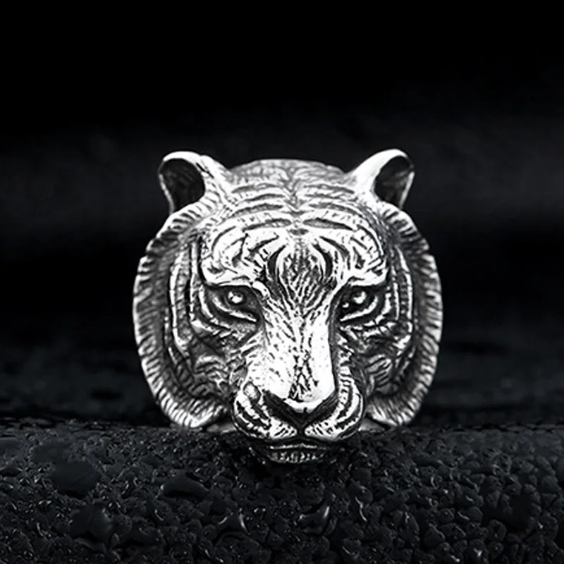 Vintage Punk Animal Male Tiger Rings Biker Cool Never Fade 316L Stainless Steel Mens Signet Ring High Quality Party Jewelry Gift
Vintage Punk Animal Male Tiger Rings Biker Cool Never Fade 316L Stainless Steel Mens Signet Ring High Quality Party Jewelry Gift