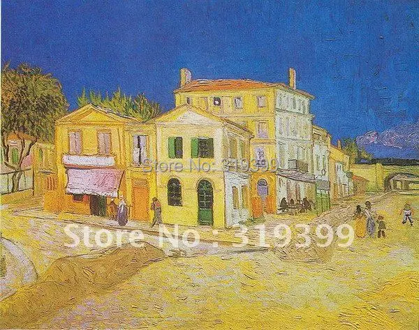 Vincent Van Gogh Oil Painting reproduction on linen canvas,The Yellow House 1888,100% handmade,Free DHL Shipping,Museum quality
Vincent Van Gogh Oil Painting reproduction on linen canvas,The Yellow House 1888,100% handmade,Free DHL Shipping,Museum quality