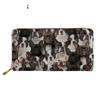 Cute Puppy French Bulldog/Boston Terrier Print Women Long Clutch Wallets Female Fashion PU Leather Lady Card Holder Murse Sumka
Cute Puppy French Bulldog/Boston Terrier Print Women Long Clutch Wallets Female Fashion PU Leather Lady Card Holder Murse Sumka