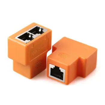 1Set Network Ethernet Head Lan Cable Female Joiner Coupler RJ45 Extender Plug Network Connector Splitter Adapter
1Set Network Ethernet Head Lan Cable Female Joiner Coupler RJ45 Extender Plug Network Connector Splitter Adapter