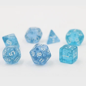 Dungeons & Dragons Creative 7pcs/set RPG Game Dice D&D Colorful Multicolor Dice DND Transparent Baby Blue D4 D6 D8 D10 D12 D20
Dungeons & Dragons Creative 7pcs/set RPG Game Dice D&D Colorful Multicolor Dice DND Transparent Baby Blue D4 D6 D8 D10 D12 D20