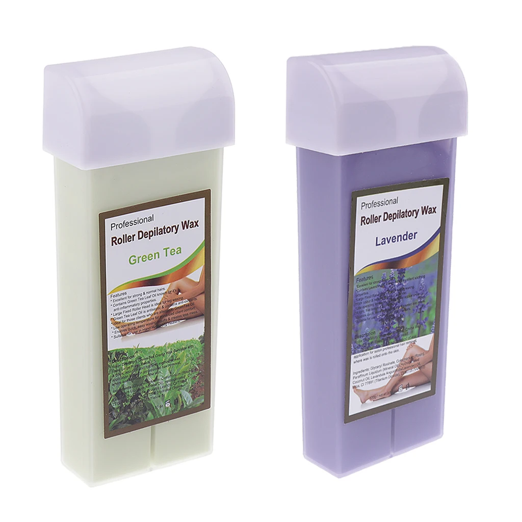 2 X100g Roll-on Refillable Wax Cartridge Waxing Roll Hair Removal Cream Supplier For Hot Depilatory Heater Warmer 2 X100g Roll-on Refillable Wax Cartridge Waxing Roll Hair Removal Cream Supplier For Hot Depilatory Heater Warmer
