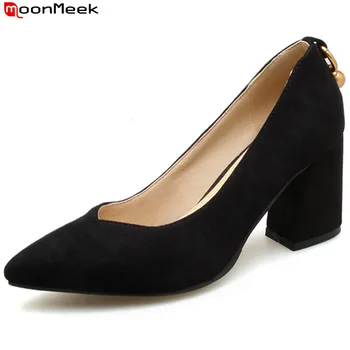 MoonMeek 2020 spring autumn sexy ladies simple sweet shallow pumps extreme square heels point toe flock woman shoes
MoonMeek 2020 spring autumn sexy ladies simple sweet shallow pumps extreme square heels point toe flock woman shoes