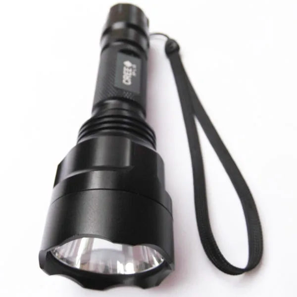 

LED Torch Lampe C8 VUAN CREE XP-L V5 2000lm Cool White Light SMO 1-mode LED Flashlight for Camping, Hiking, Cycling