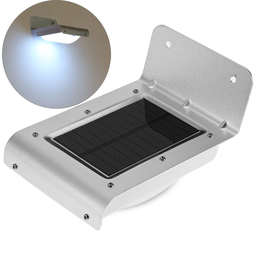 16 LEDs Outdoor Waterproof IP65 LED Solar Wall Lamp 120 Degree Solar Motion Light Energy Saving Infrared Sensor Security Lamp
16 LEDs Outdoor Waterproof IP65 LED Solar Wall Lamp 120 Degree Solar Motion Light Energy Saving Infrared Sensor Security Lamp