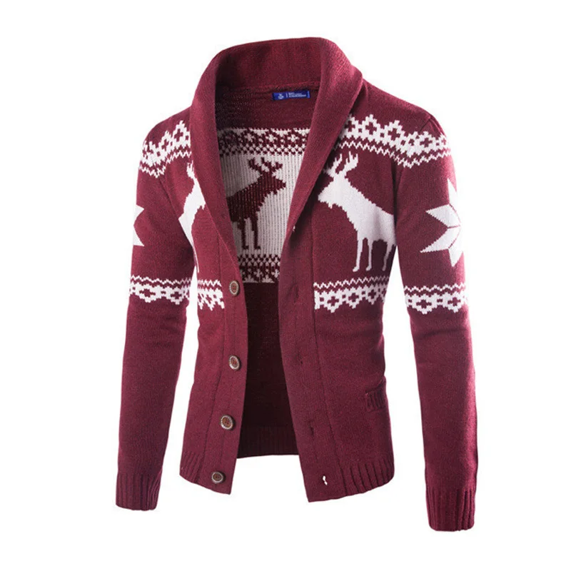 Sweater Men 2019 Brand Concise Deer Christmas Sweater Coat Cardigan Male Printing Slim Mens Cardigan Sweater Coat Man Cardigan
Sweater Men 2019 Brand Concise Deer Christmas Sweater Coat Cardigan Male Printing Slim Mens Cardigan Sweater Coat Man Cardigan