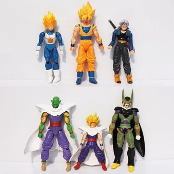 New 6pcs/lot 15cm Dragonball Z Dragon Ball Anime Goku super saiyan Joint Movable Action Figure Toy Free Shipping
New 6pcs/lot 15cm Dragonball Z Dragon Ball Anime Goku super saiyan Joint Movable Action Figure Toy Free Shipping