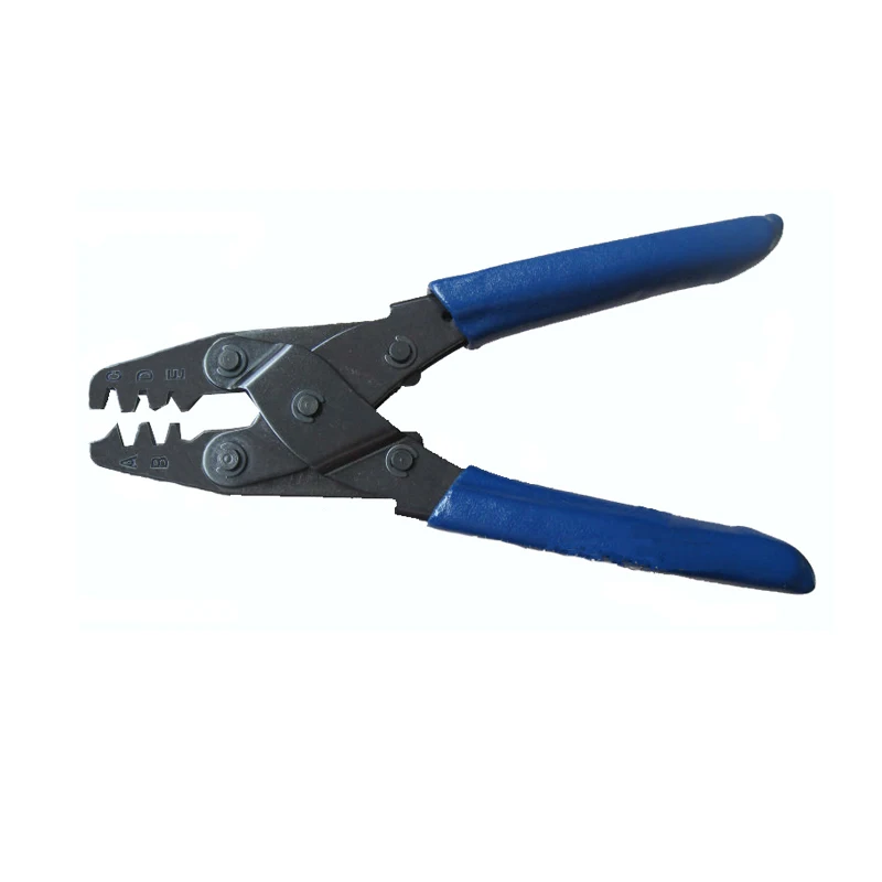 Crimping plier for crimping open barrel terminals,non-insulated terminals crimping tool for plugs crimper hand tool LS-303B
Crimping plier for crimping open barrel terminals,non-insulated terminals crimping tool for plugs crimper hand tool LS-303B