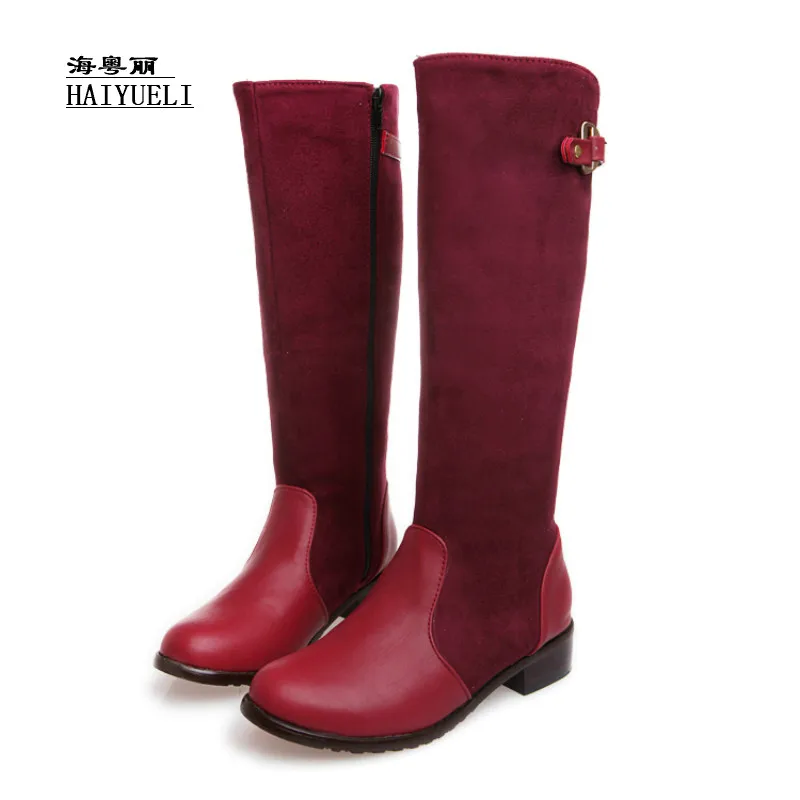 The new Autumn winter boots Fashion sexy Thick heel women high-heeled shoes Knee-high boots
The new Autumn winter boots Fashion sexy Thick heel women high-heeled shoes Knee-high boots