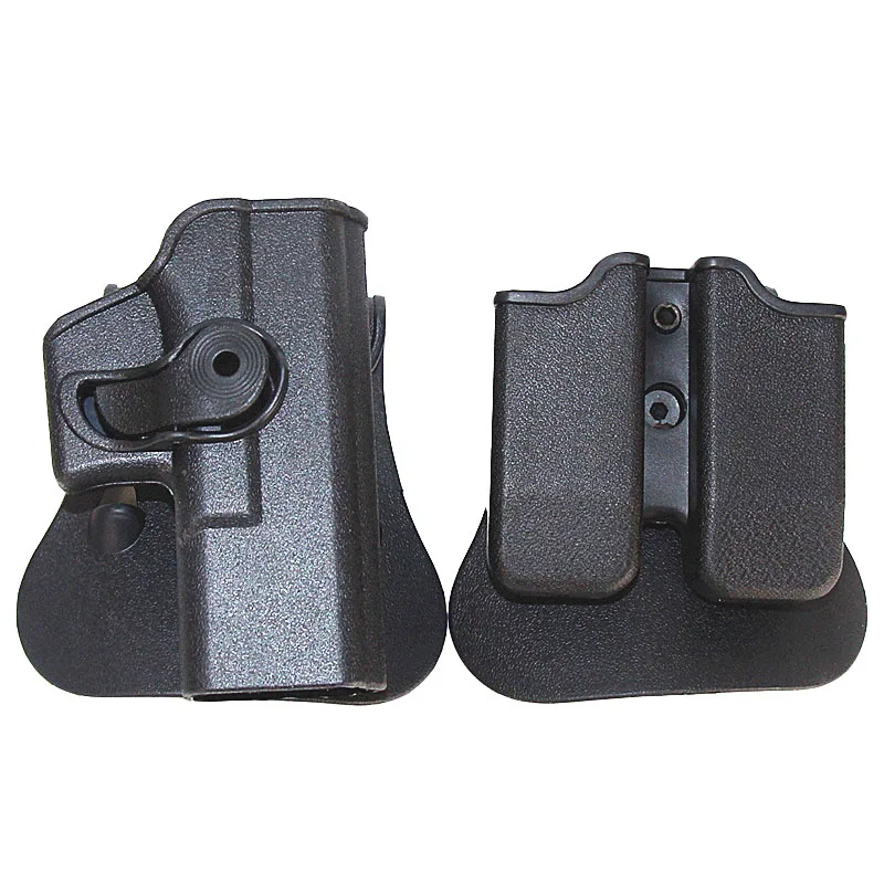 IMI Style gun holster glock 17 19 Right Hand Belt Loop Paddle Gun Pistol Holsters Magazine Tactical glock Gun holster Accessorie
IMI Style gun holster glock 17 19 Right Hand Belt Loop Paddle Gun Pistol Holsters Magazine Tactical glock Gun holster Accessorie