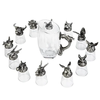 European Style Creative Lead-free Transparent Crystal Glass Hip Flask Heat-resistant Wine Ware Gift Box Wedding Gifts Sake Cups
European Style Creative Lead-free Transparent Crystal Glass Hip Flask Heat-resistant Wine Ware Gift Box Wedding Gifts Sake Cups