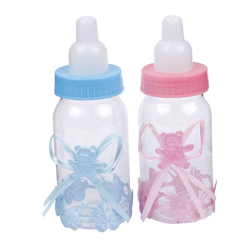 New 12Pcs/lot Baby Shower Boy Girl Baby Bottle Candy Box Birthday Party Decorations Kids Baptism Decor Children's Party Supplies
New 12Pcs/lot Baby Shower Boy Girl Baby Bottle Candy Box Birthday Party Decorations Kids Baptism Decor Children's Party Supplies