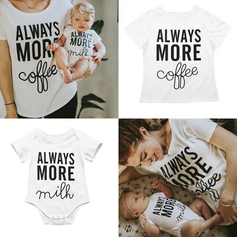 Family Matching Short Sleeve Top Mother T-shirt Baby Boys Girls Romper T-shirt Matching Clothes
Family Matching Short Sleeve Top Mother T-shirt Baby Boys Girls Romper T-shirt Matching Clothes