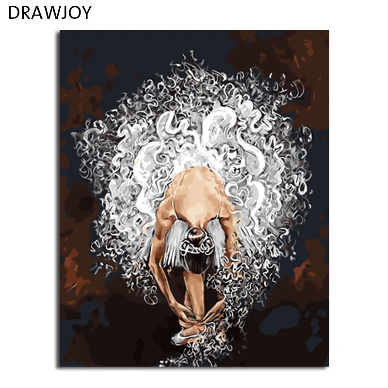 DRAWJOY Framed Picture DIY Painting By Numbers Home Decor For Living Room DIY Canvas Oil Painting Wall Art 40*50cm
DRAWJOY Framed Picture DIY Painting By Numbers Home Decor For Living Room DIY Canvas Oil Painting Wall Art 40*50cm