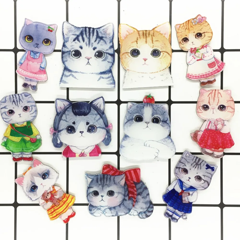 1 PC Brooches Cartoon Cats Dog Panda Pins Badges for Backpack Acrylic Badges for Clothes Icons on The Backpack Pin Badge
1 PC Brooches Cartoon Cats Dog Panda Pins Badges for Backpack Acrylic Badges for Clothes Icons on The Backpack Pin Badge