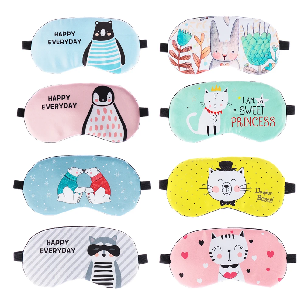 1PC Cartoon Animal Soft Padded Sleeping Eye Mask Shade Cover Rest Relax Blindfold Sleep Aid Eye Patch Mask Eyes Care Tools
1PC Cartoon Animal Soft Padded Sleeping Eye Mask Shade Cover Rest Relax Blindfold Sleep Aid Eye Patch Mask Eyes Care Tools
