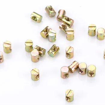 10Pcs M4 M5 M6 M8 Barrel Nut Dowel Slotted fittings for Beds Crib Chairs Horizontal hole hammer embedded nut
10Pcs M4 M5 M6 M8 Barrel Nut Dowel Slotted fittings for Beds Crib Chairs Horizontal hole hammer embedded nut
